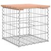 vidaXL Vrtna klop gabion 43x44x42 cm trden les douglas