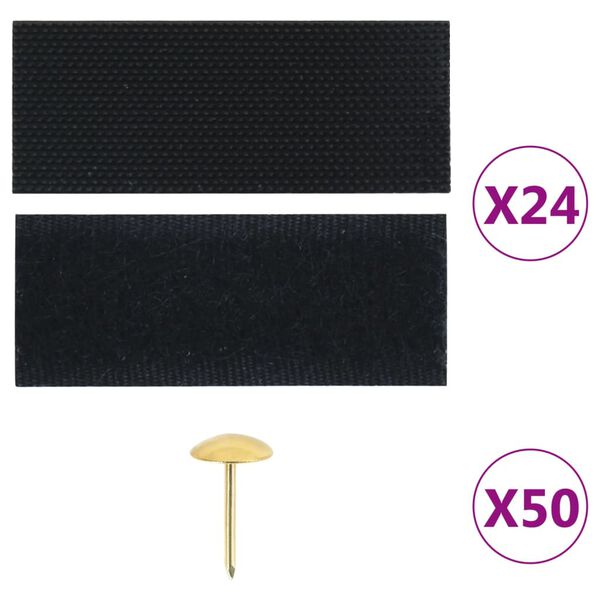 vidaXL Zavesa proti mrčesu 2 kosa z magnetnimi bloki črna 230x160 cm