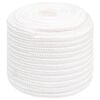 vidaXL Večnamenska uporabna vrv 16 mm 50 m Bela PP