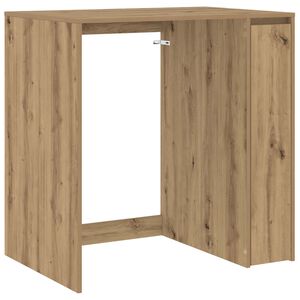 vidaXL Omara za pralni stroj Artisan hrast 87 x 60 x 89 cm