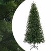 vidaXL Umestno božično drevo Zelena 180 cm PVC, PE in jeklo