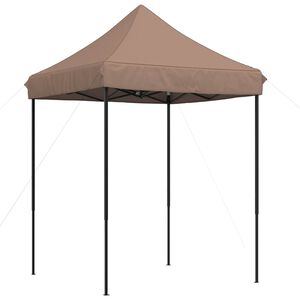 vidaXL Zabavni &scaron;otor 200 x 200 x 306 cm Rjava Oxford tkanina