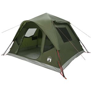 vidaXL Takoj&scaron;nji &scaron;otor s streho Olivno zelena 305 x 275 x 190 cm