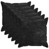 vidaXL Prevleka za blazino 6 kos HOUTEN Antracit 60 x 60 cm