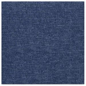 vidaXL Stenska glavna postelja 12 kos 30 x 30 cm Modra blago