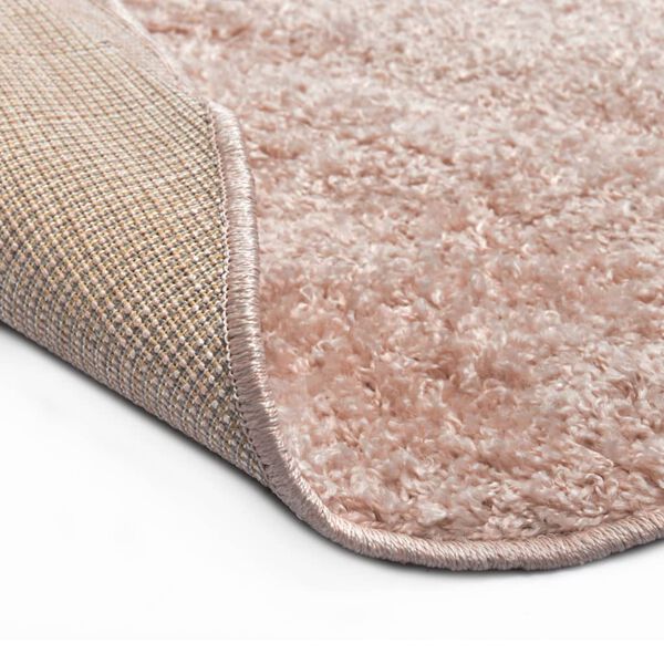 vidaXL Ko&scaron;ata preproga 160 cm starinsko roza