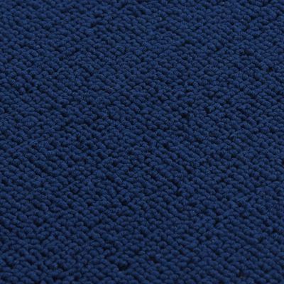 vidaXL Preproge za stopnice 15 kosov 60x25 cm mornarsko modre nedrseče