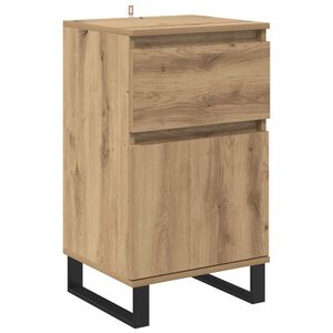 vidaXL Strani &scaron;al artisan hrast 35 x 40 x 70 cm Inženirski les