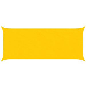 vidaXL Sončno platno Rumena 6 x 2,5 m 100% poliester Oxford