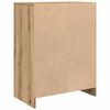 vidaXL Komoda artisan hrast 57x34x76 cm inženirski les