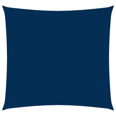 vidaXL Senčno jadro oksford blago kvadratno 2,5x2,5 m modro