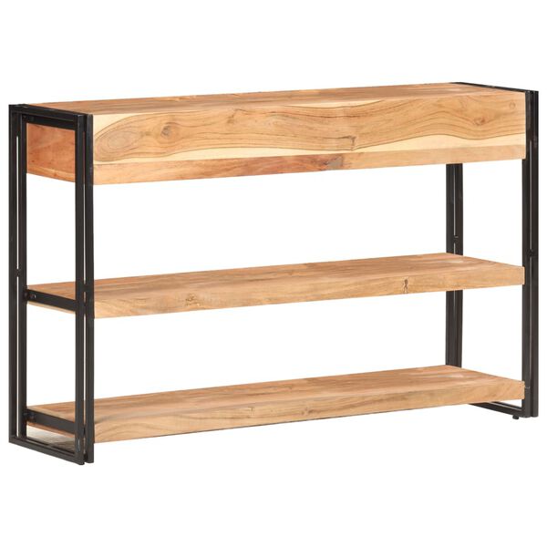 vidaXL Komoda 120x30x75 cm trden akacijev les