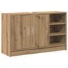 vidaXL Kopalni&scaron;ka omarica Umetni hrast 90 x 29 x 55 cm Inženirski les