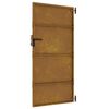 vidaXL Vrtna vrata 85x200 cm Corten jeklo