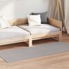 vidaXL Preproge za povr&scaron;ine LUGO Krema in taupe 200 x 80 cm Poliester
