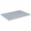 vidaXL Re&scaron;etka Srebrna 50 x 35 x 2 cm Jeklo vroče pocinkano
