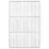 vidaXL Re&scaron;etka za žar 60 x 40 cm Nerjaveče jeklo Srebrna