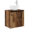 vidaXL Umivalnik s pritrditev na steno Star les 49,5 x 41 x 64,5 cm