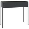 vidaXL Visoka greda antracit 100,5x40,5x90 cm pocinkano jeklo
