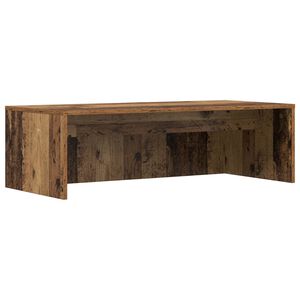 vidaXL Stenska miza Star les Inženirski les 100 x 45 x 30 cm