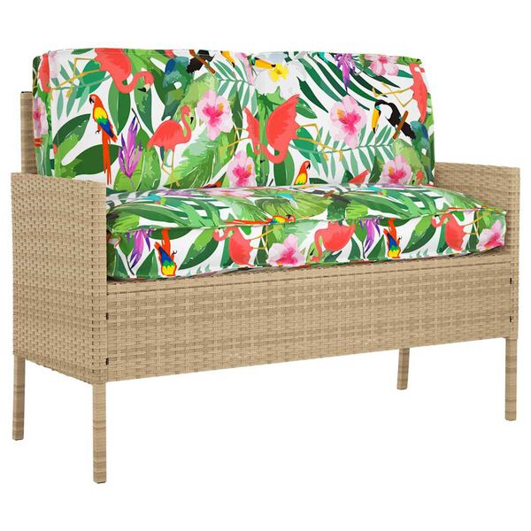 vidaXL Set blazin Cvetlični 3 pcs večbarvno Oxford tkanina