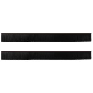 vidaXL Samolepljiva tesnila za vrata 2 kos 100 cm Aluminijeva zlitina