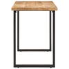 vidaXL Jedilna miza 110x55x75 cm trden mangov les
