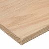 vidaXL Podloge za stopnice 4 kosi 80x25x2 cm trdna hrastovina