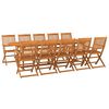vidaXL Vrtna jedilna garnitura 11-delna 280x90x75cm trden akacijev les