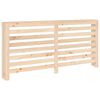 vidaXL Pokrov za radiator 169x19x84 cm trdna borovina