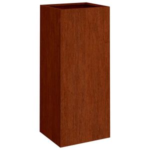 vidaXL Cvetlično korito 32x29x75 cm corten jeklo