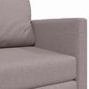 vidaXL Sofa postelja 110cm Taupe blago