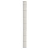 vidaXL Membrana proti plevelu bela 1,5x100 m PP