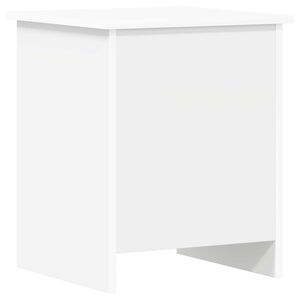 vidaXL Skladi&scaron;čni kovček Bela 40 x 40 x 50 cm Inženirski les
