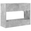 vidaXL Stojalo za dežnik Betonsko siva 65 x 24 x 50 cm Inženirski les