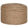 vidaXL Vrv iz 100 % jute 10 mm 250 m