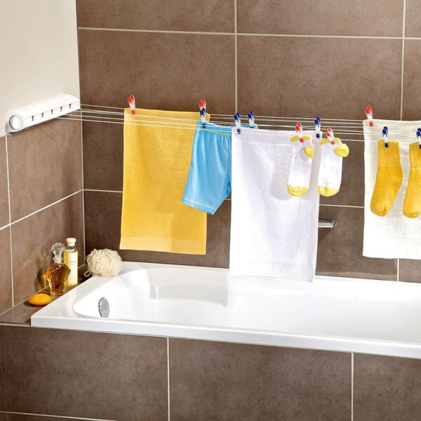 Leifheit Zložljiv sušilnik perila Rollfix 210 Longline