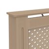 vidaXL Pokrov za radiator 112x19x81,5 cm MDF