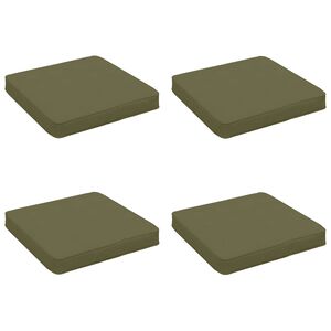 vidaXL 4-delne sedežne blazine VUGHT 4 pcs 100% poliester