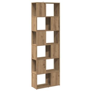 vidaXL Knjižna omara/razdelilnik sob Artisan Oak 60x24x186 cm
