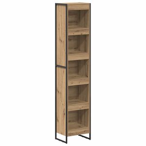vidaXL Knjigovni omar 40 x 30 x 189,5 cm Inženirski les Oreh