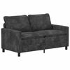 vidaXL Kavč Temno siva 156 x 81 x 87,5 cm Poliester