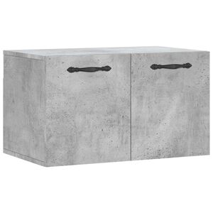 vidaXL Stenska omarica betonsko siva 60x36,5x35 cm inženirski les