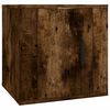 vidaXL Stenska TV omarica dimljen hrast 40x34,5x40 cm