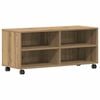 vidaXL TV omarica 90 x 35 x 40.5 cm Rjava Konstruiran les