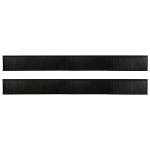 vidaXL Samolepljiva tesnila za vrata 2 kos 100 cm Aluminijeva zlitina