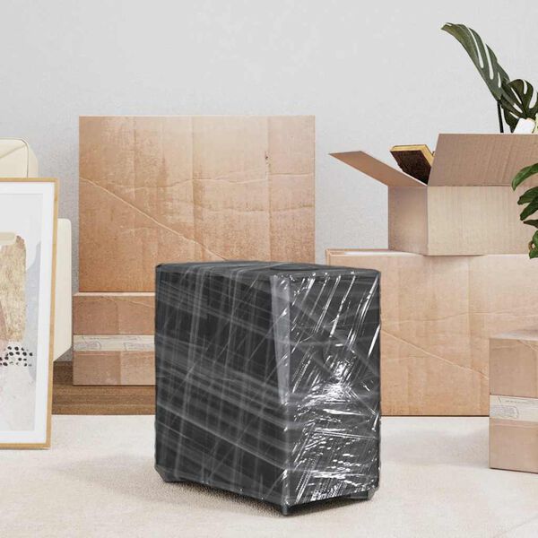 vidaXL raztegljiva folija 2 kosa Transparent 23 &mu;m 50 cm x 300 m