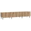 vidaXL TV omarica Artisan hrast 147 x 34,5 x 32 cm Inženirski les