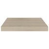 vidaXL Stenske police 2 kosa barva hrasta 40x23x3,8 cm MDF