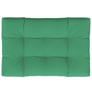 vidaXL Blazina za palete zelena 120x80x12 cm blago